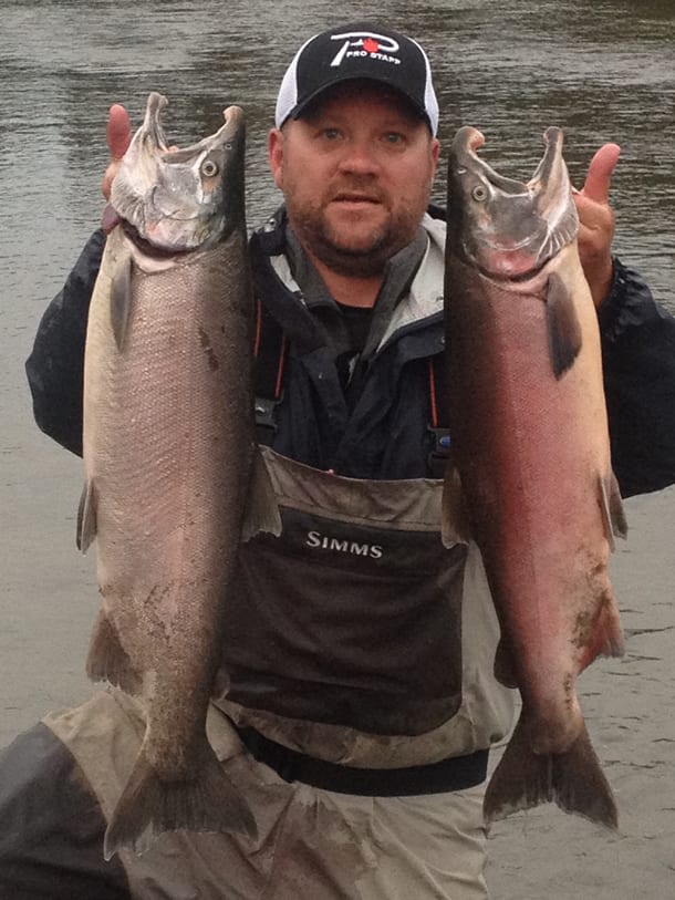 Shrimp and Eggs for Finicky Alaska Silvers - Pautzke Bait Co