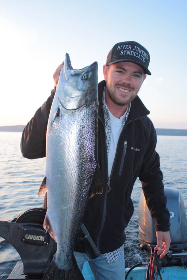 Huron Salmon Biting Now - Pautzke Bait Co
