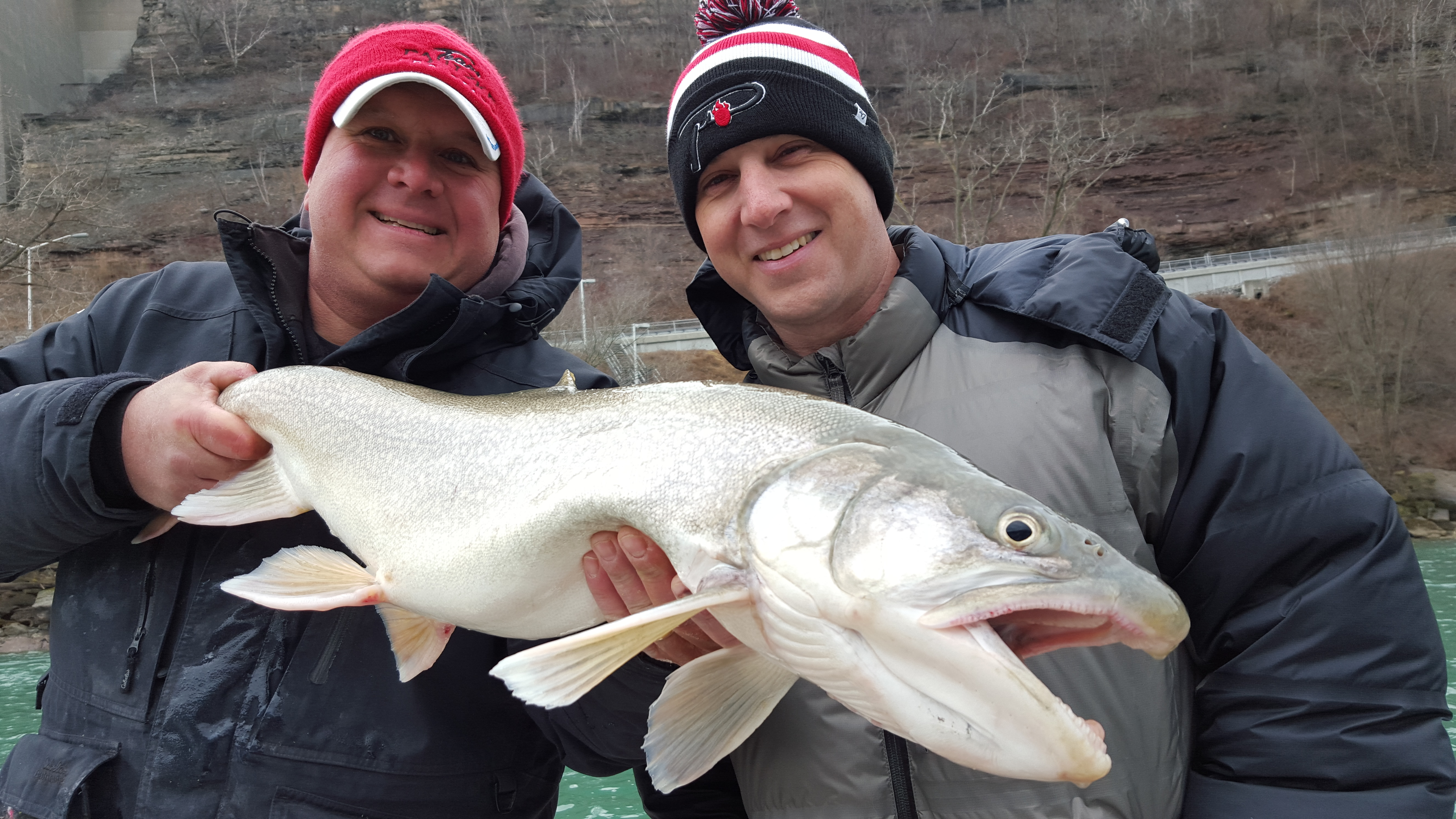 Straddle The US/Canadian Border for Niagara River Steelhead & Lake Trout - Pautzke  Bait Co