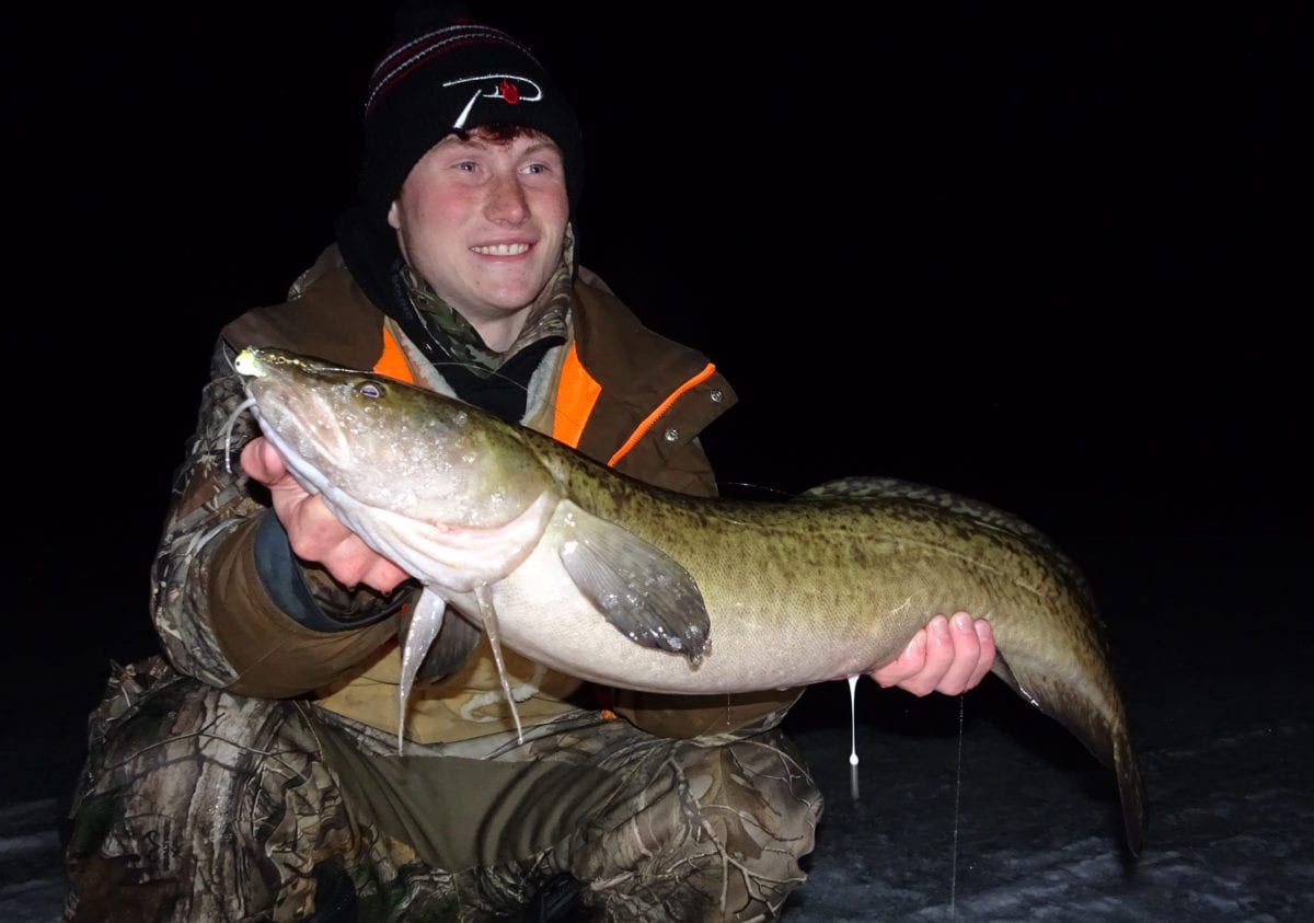 Northern Ontario Burbot Providing Action Through the Ice - Pautzke