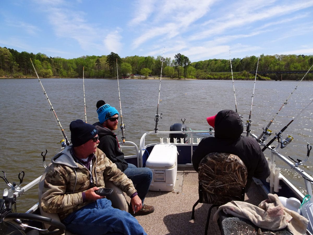 Kerr Lake Blue Cats Straddling the Carolina/Virginia Border