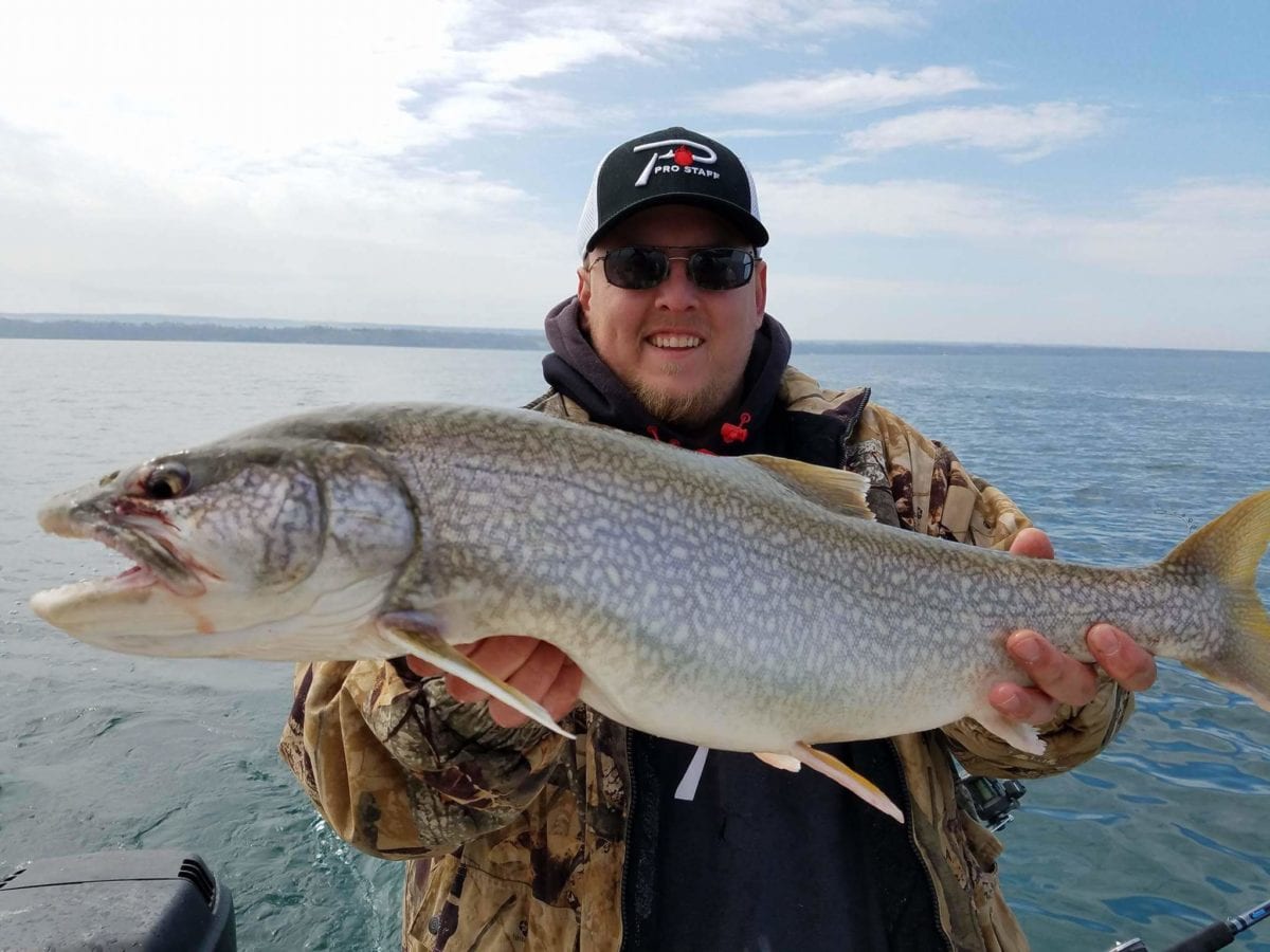 Northeast Pennsylvania Lake Trout On the Chew Pautzke Bait Co