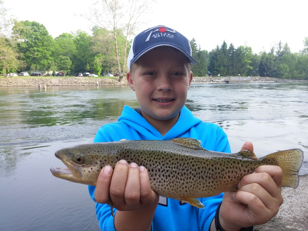 Youghiogheny River Trout Showing In Summer Heat Pautzke Bait Co