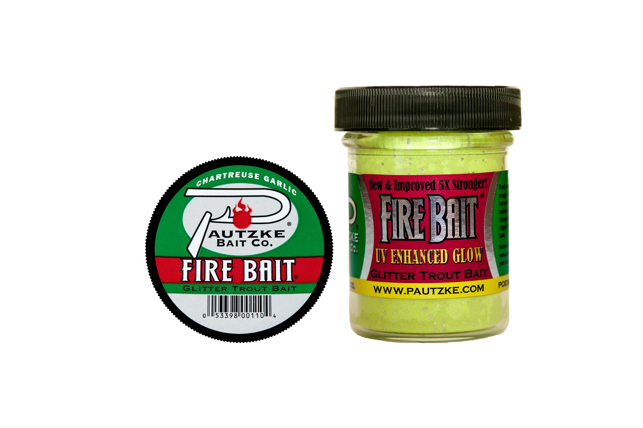 Pautzke Fire Bait - Chartreuse Garlic Image