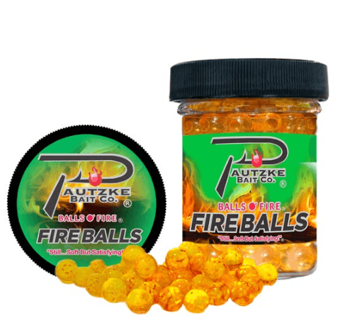 Pautzke Fire Balls - Gold Garlic Image