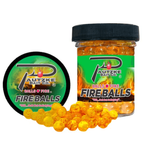 Pautzke Fire Balls - Gold Shrimp Image