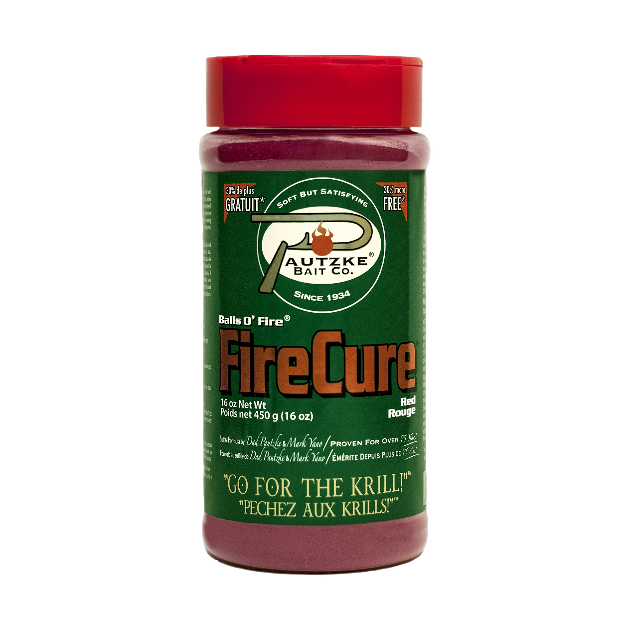Pautzke Kokanee Fire Corn Fish Attractant Red New 1.75 Oz